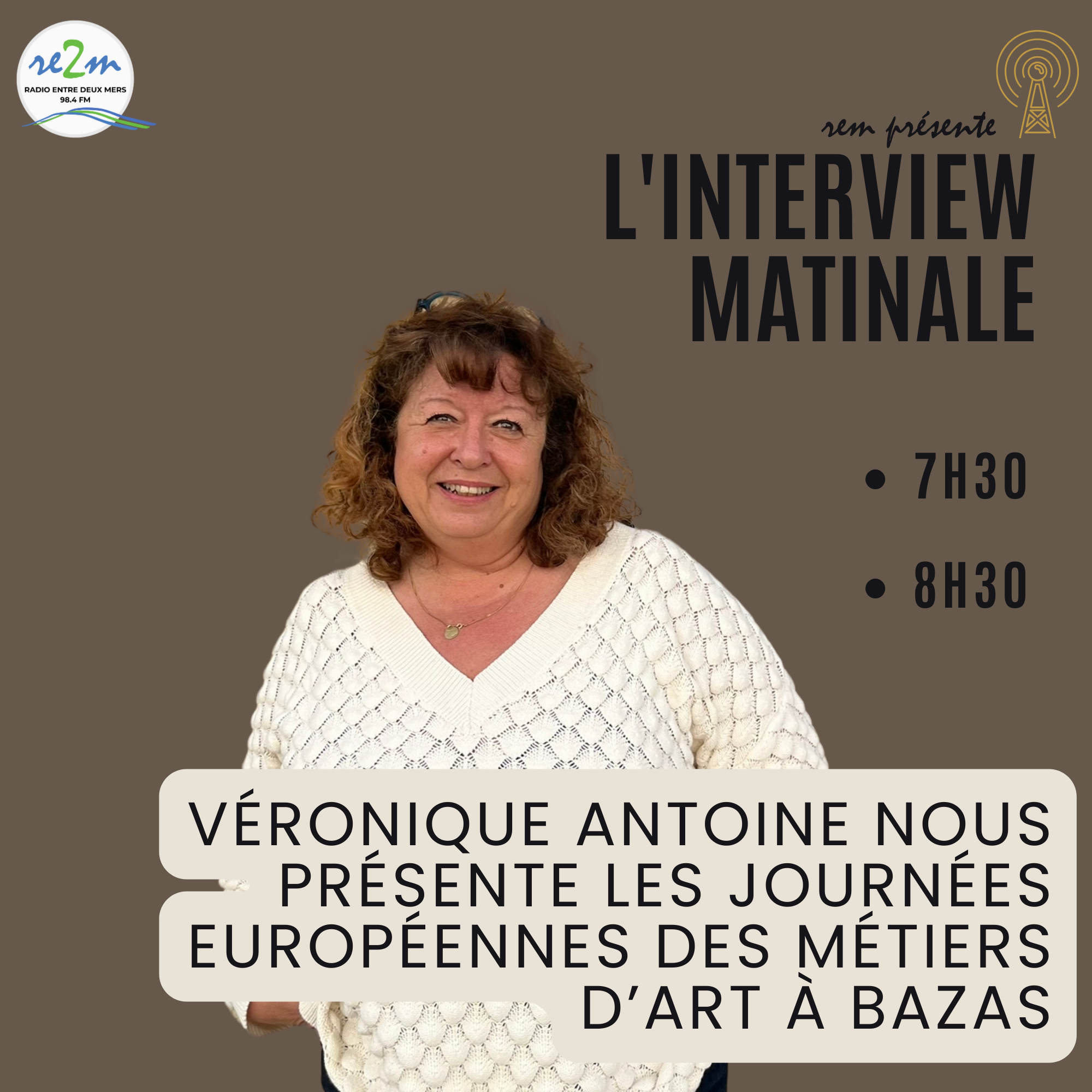 Véronique Antoine nous présente les journées européennes des métiers d’art (JEMA) à Bazas