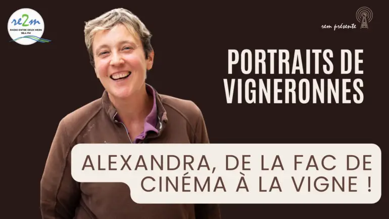 Alexandra Martet, Château de Lavison : De la fac de cinéma à la vigne !