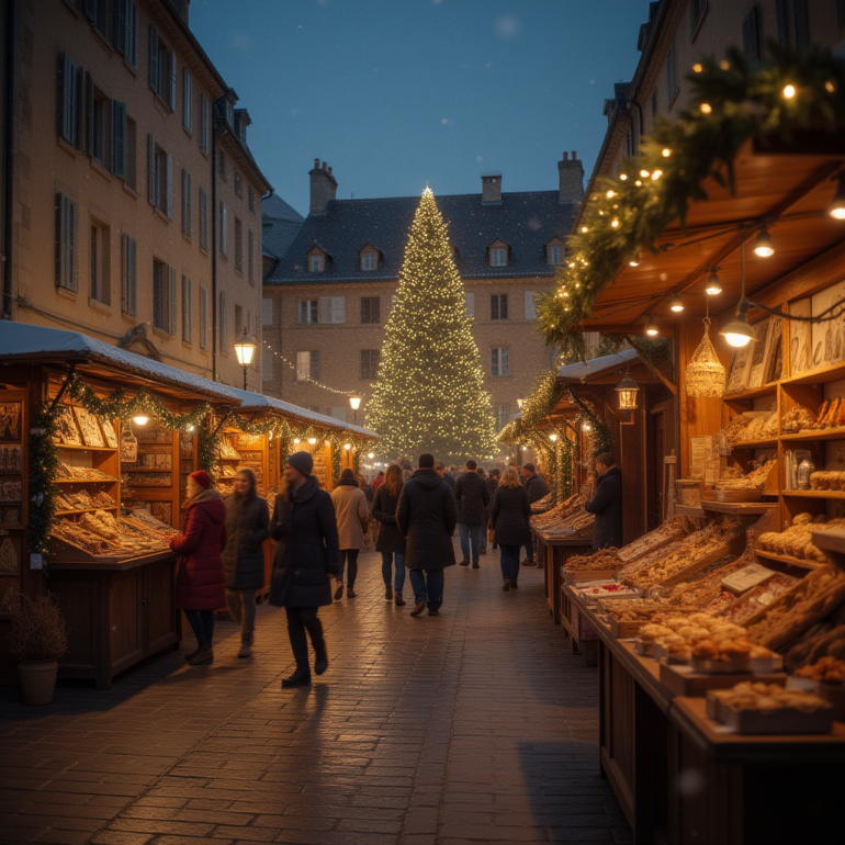 Le 24/11 à Sauveterre-de-Guyenne : Marché de Noël et Vide ta chambre, artisans, jouets, activités enfants, visite du Père Noël, buvette. Festif et solidaire !