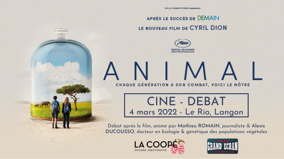 Soirée ciné et débat à Langon autour du film Animal