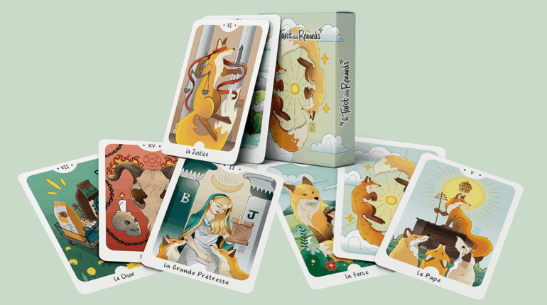 Fooxyla - ITW Matinale - Le tarot des renards - 10112025