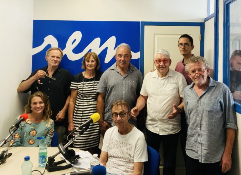 L'équipe de Espoir Sans Tremblements, l'émission qui traite de la maladie de Parkinson