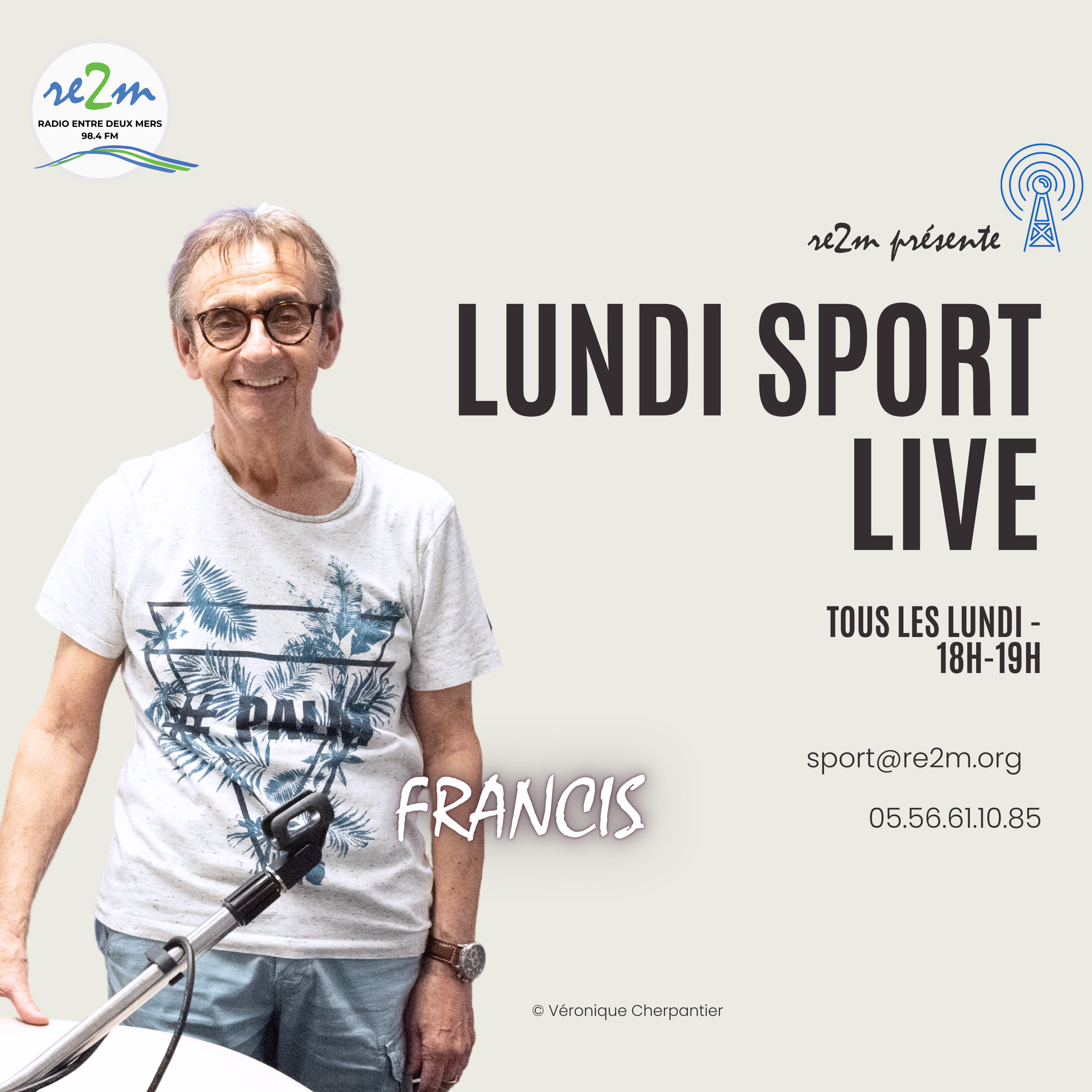 Lundi Sport Live - Francis Virepinte