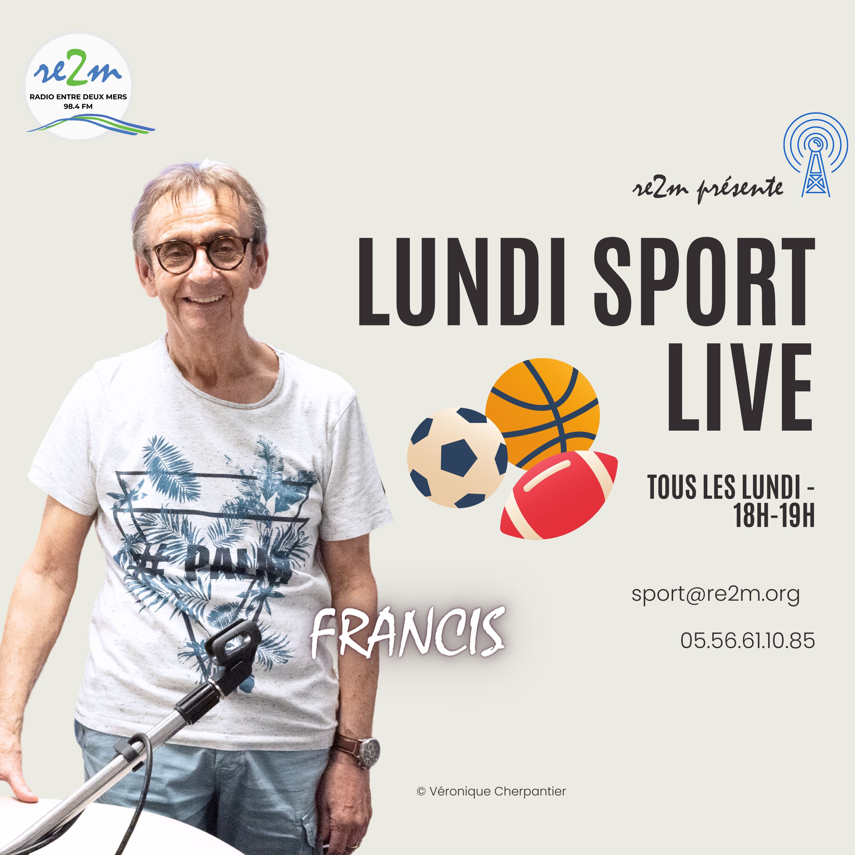 Lundi Sport Live - Francis Virepinte