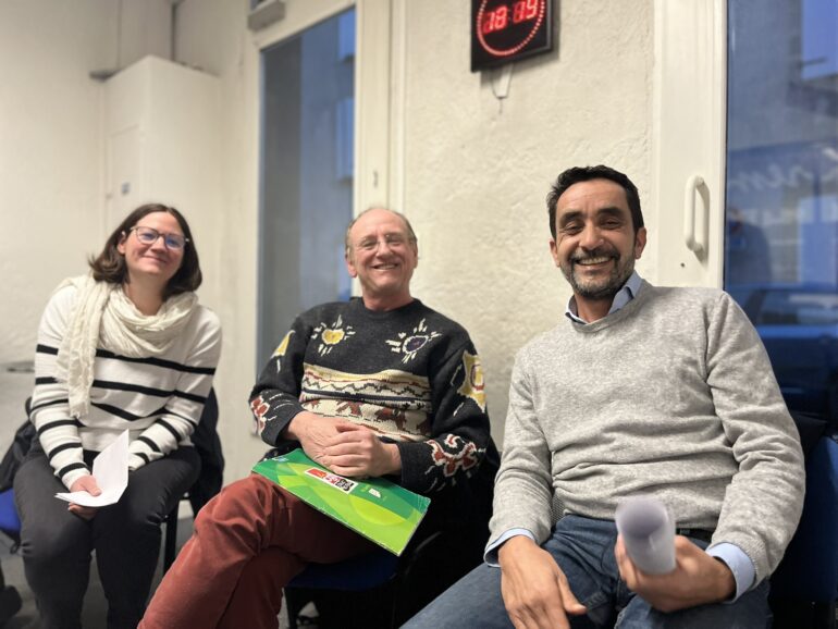 Réforme de l'éducation : Rencontre Malik Bia, Yves Legrand, professeurs et Pauline Rubek, présidente de la FCPE