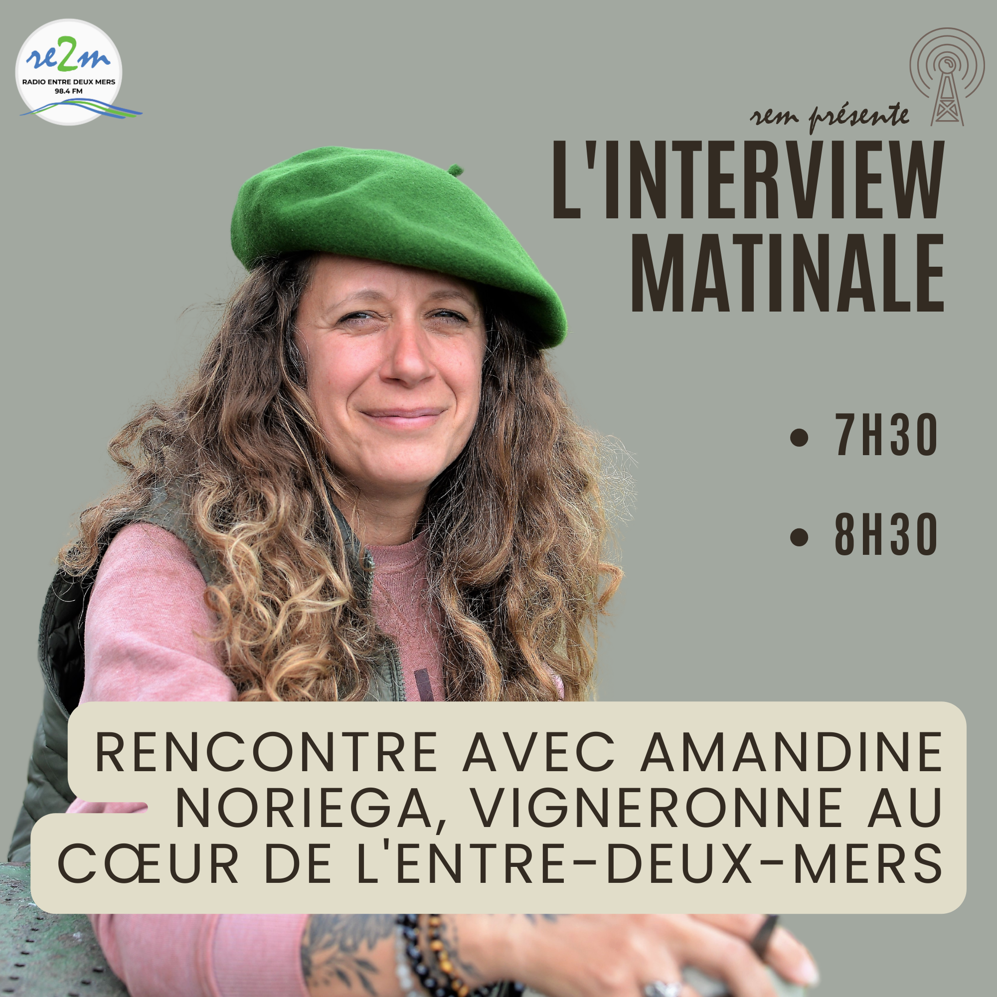 Une histoire de terroir et de transmission : Rencontre avec Amandine Noriega, vigneronne au cœur de l'Entre-deux-Mers