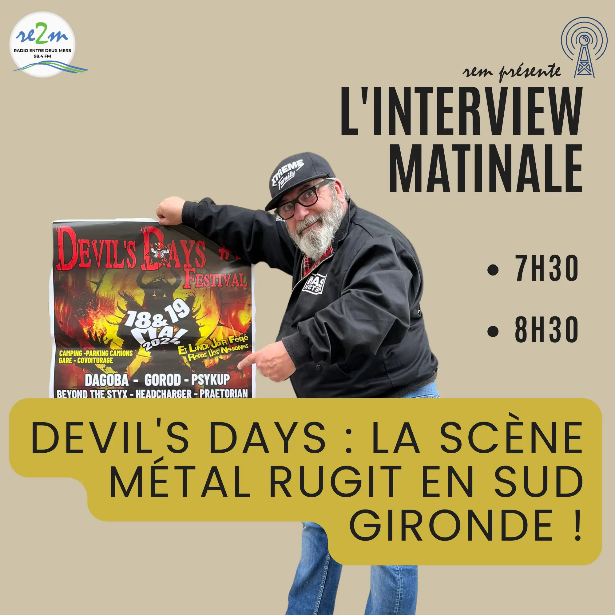 Devil's Days : la scène métal rugit en Sud Gironde !