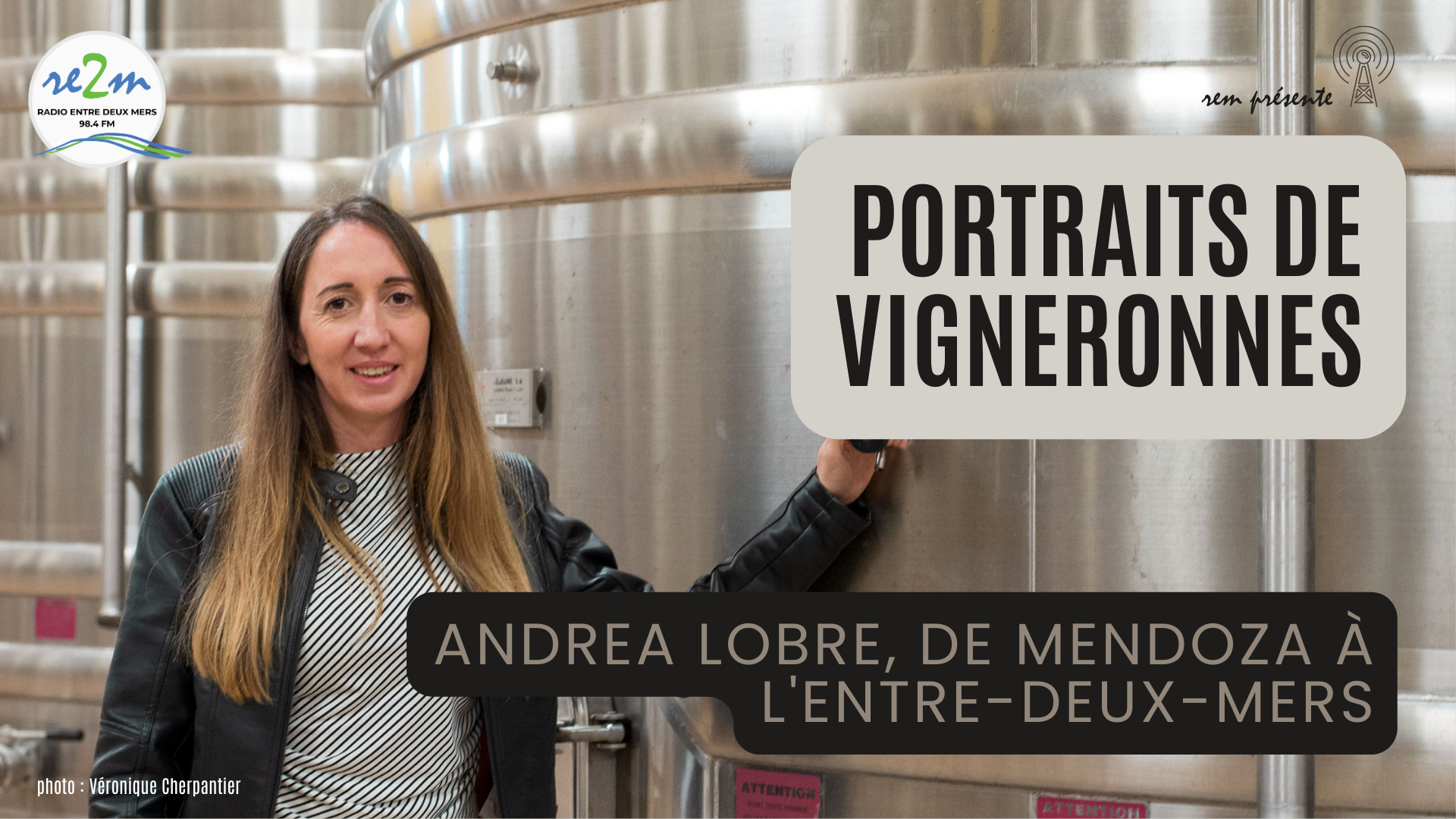 Andrea Lobre, de Mendoza à l'Entre-Deux-Mers