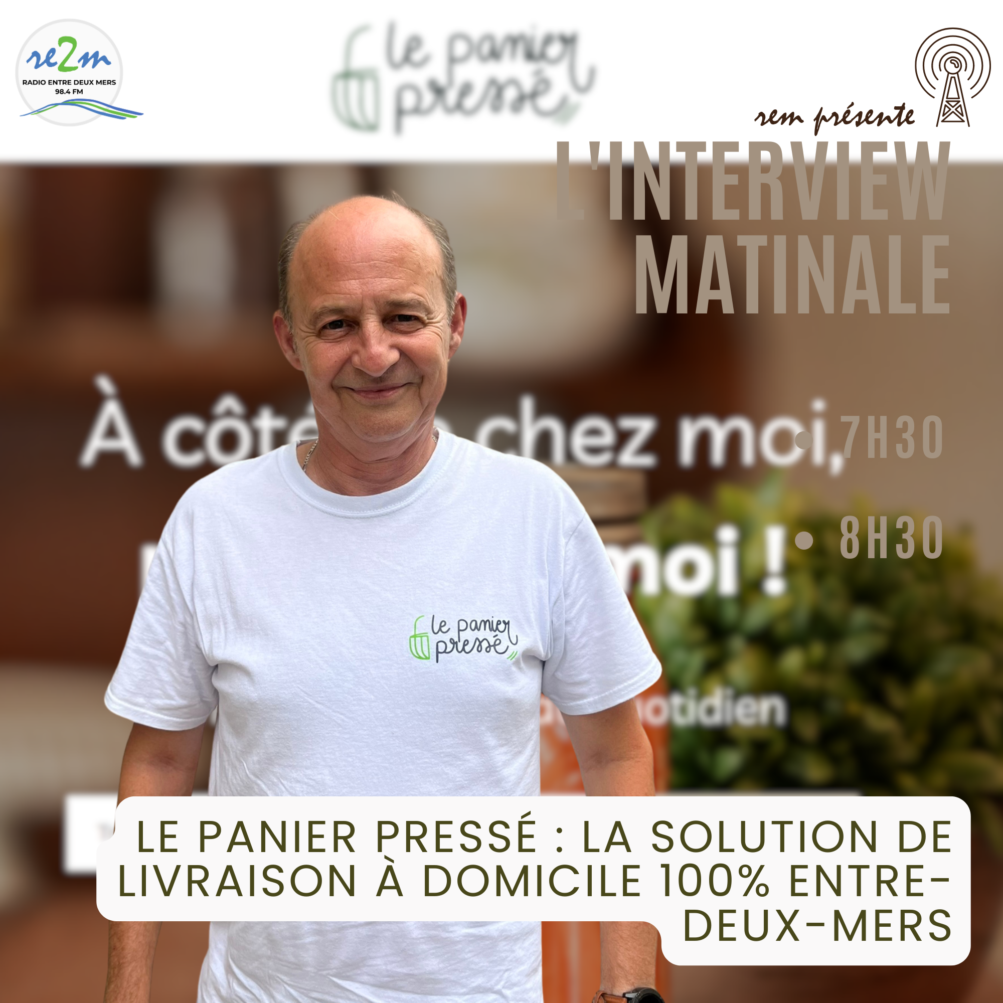 Le Panier Pressé : La Solution de Livraison à Domicile 100% Entre-Deux-Mers