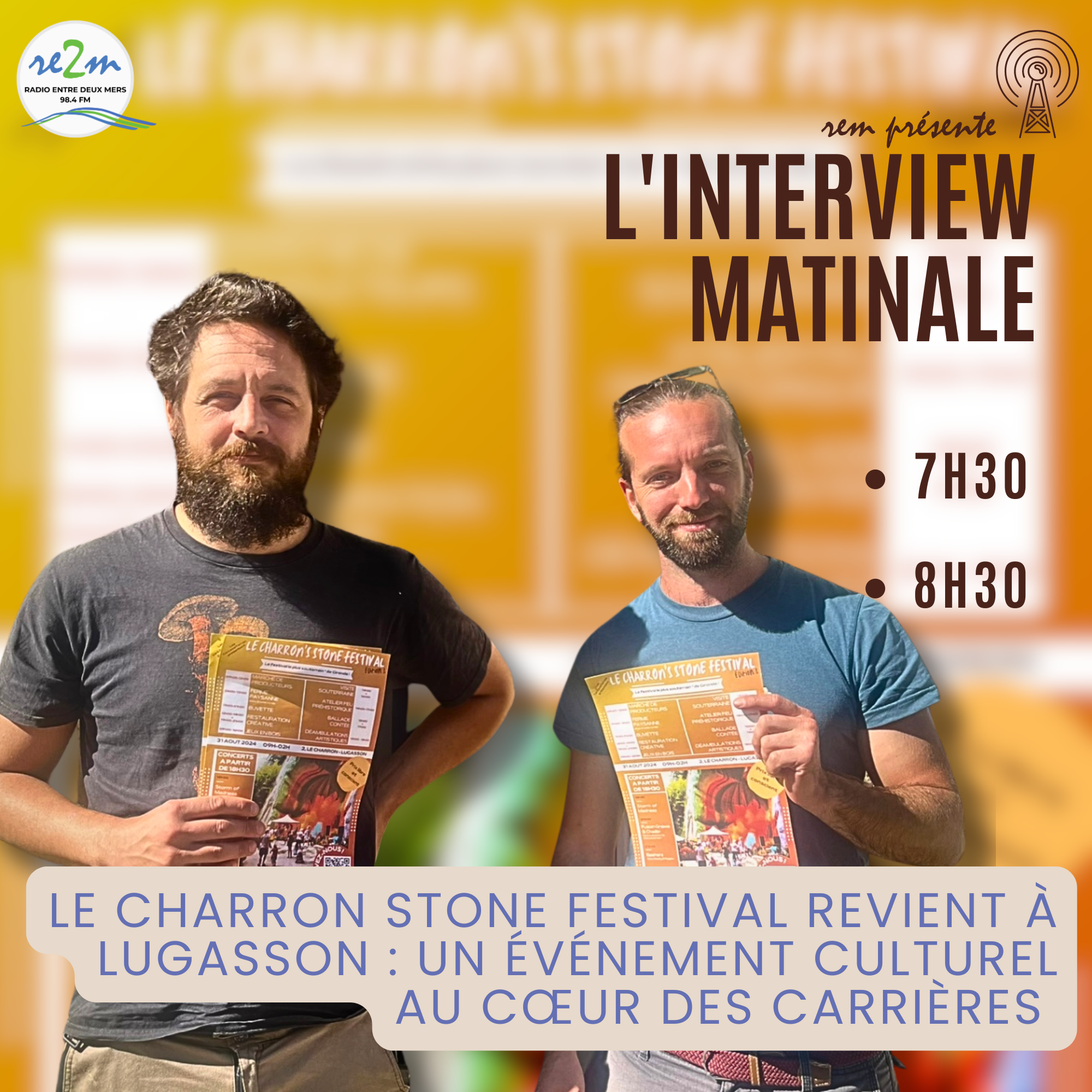 Le Charron Stone Festival revient à Lugasson