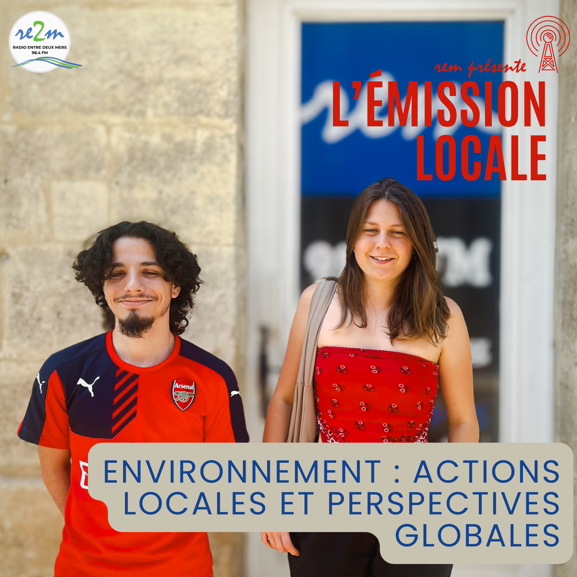 Pierre et Livia. Émission Locale : Environnement, Actions Locales et Perspectives Globales