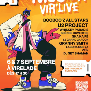 Festival Musica Vir’Live à Virelade deux jours de musique, d'animations familiales et de soutien aux associations locales.