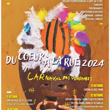Participez au festival pluridisciplinaire et participatif Du Cœur à la Rue 2024 à La Réole du 9 au 12 octobre.