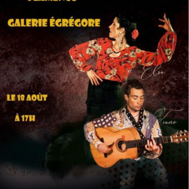 Flamenco à la Galerie Égrégore