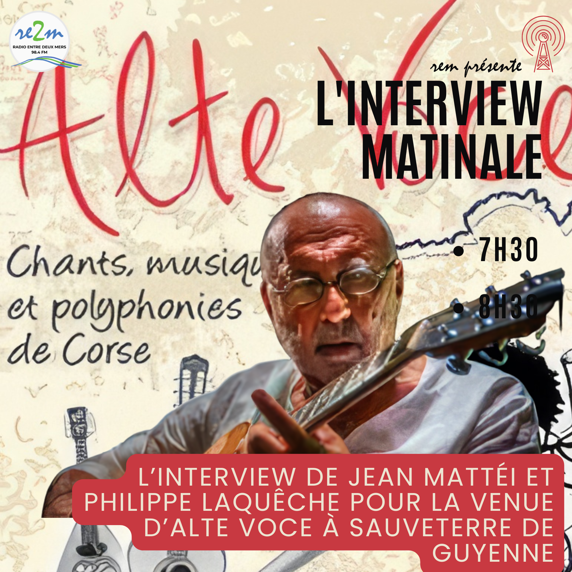 Découvrez le Podcast de l’Interview avec Alte Voce : Un Voyage Musical entre la Corse et l’Entre-Deux-Mers