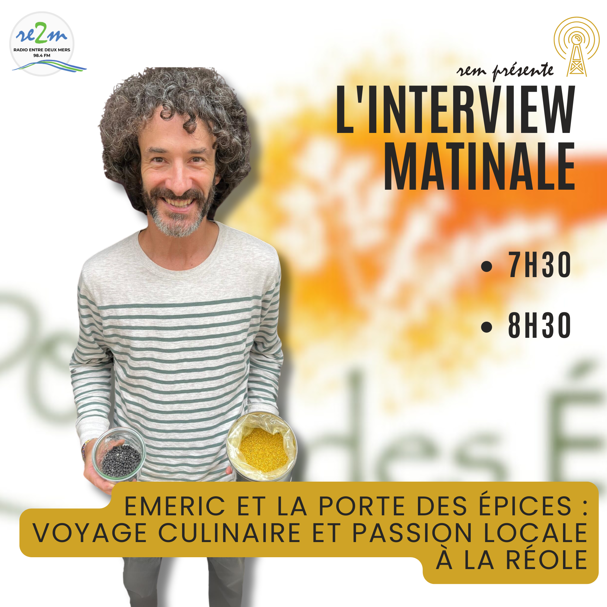 Découvrez Emeric et sa boutique la Porte des Épices à La Réole. Entre épices du monde et produits locaux, une aventure humaine et gustative unique en Entre-Deux-Mers.