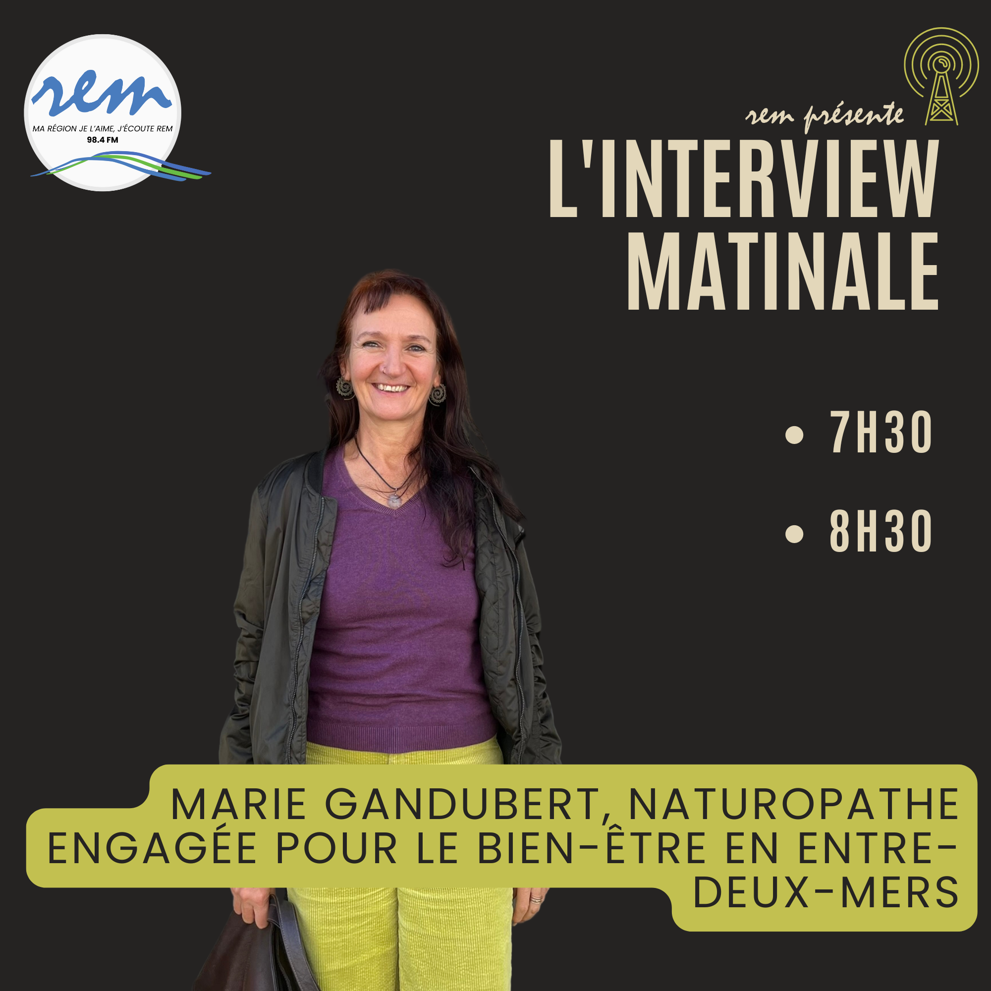 Marie Gandubert, naturopathe engagée pour le bien-être en Entre-deux-Mers