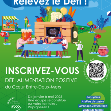 Manger mieux sans dépenser plus : un défi alimentation positive en Cœur Entre-Deux-Mers