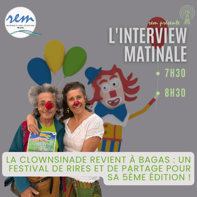 Clownsinade - ITW Matinale - 09062025