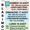 Fête de Blasimon 2025 : 3 jours de festivités et circulation adaptée