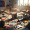 Vandalisme à Cocumont dans une classe de maternelle