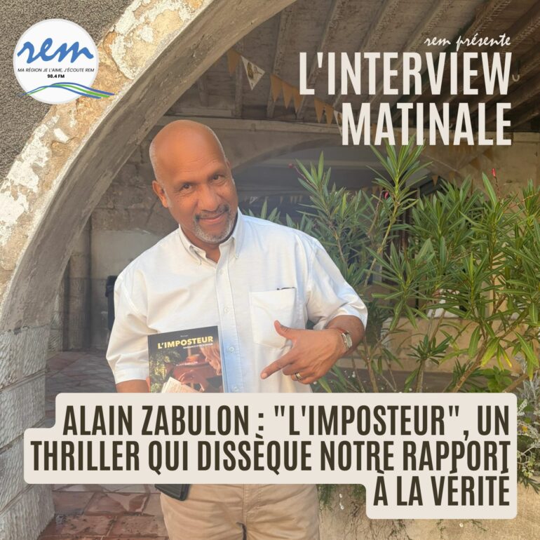 Alain Zabulon : "L'imposteur", un thriller qui dissèque notre rapport à la vérité