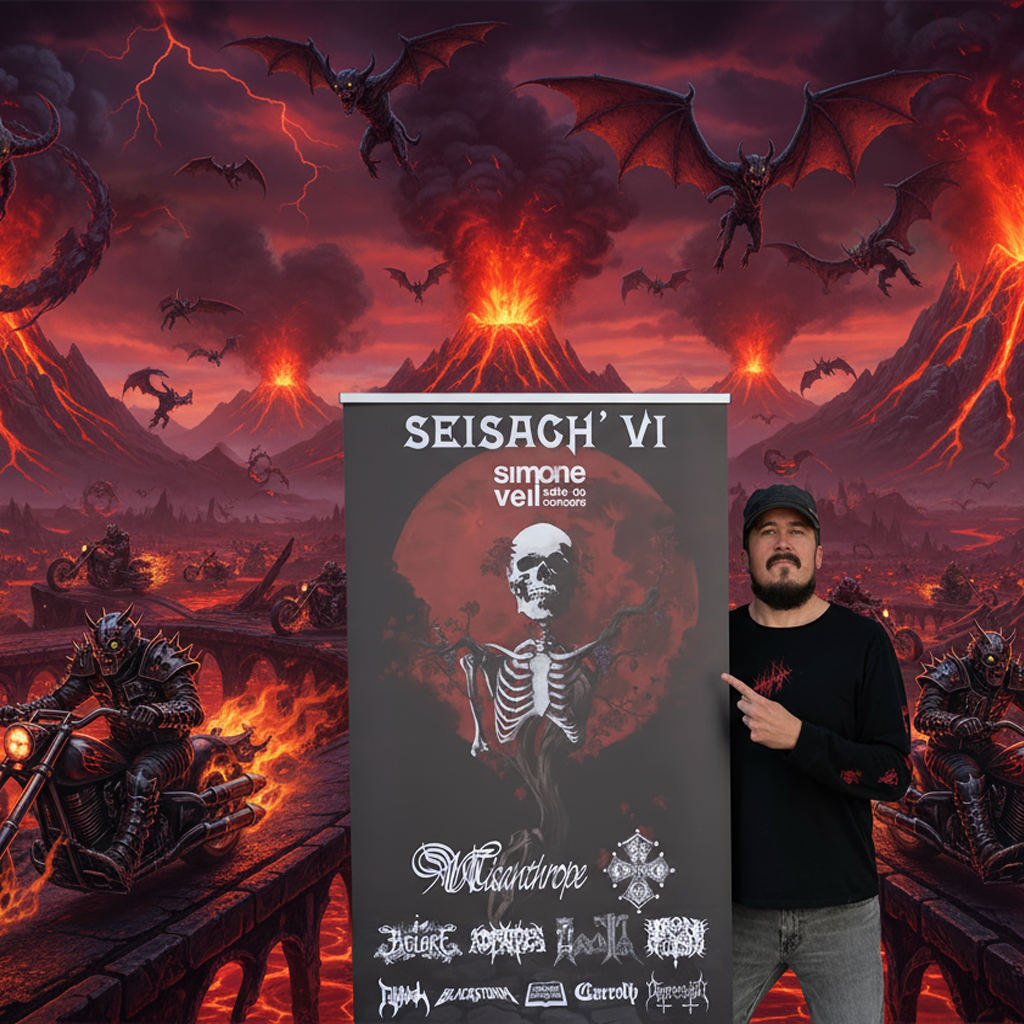 Découvrez le festival Seisach à Sauveterre-de-Guyenne. Plus qu'un concert, un événement culturel qui unit la communauté Metal et brise les idées reçues. Programme, infos.