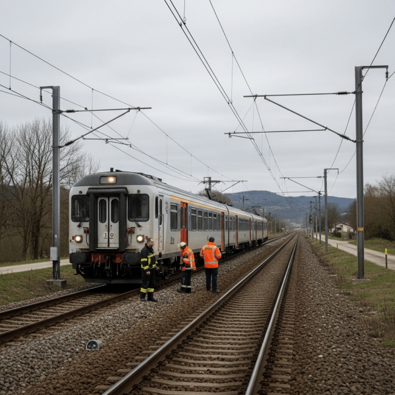 Accident à Cadaujac : le trafic SNCF paralysé