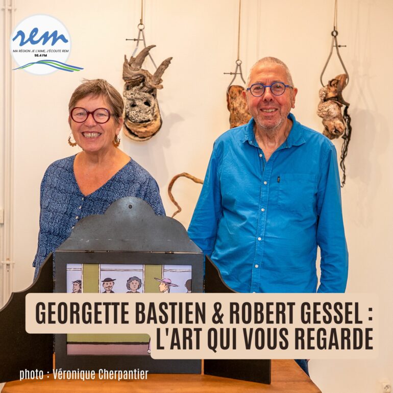 L'art qui vous regarde : Rencontre avec Georgette Bastien et Robert Gessel à Rauzan