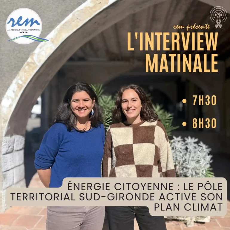 Énergie citoyenne : le Pôle Territorial Sud-Gironde active son Plan Climat