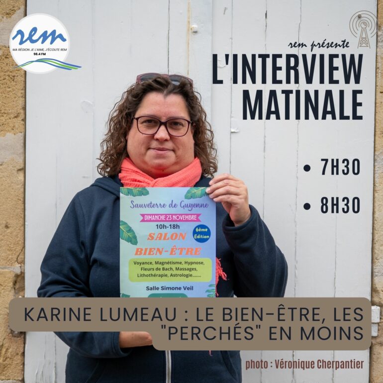 Karine Lumeau : le bien-être, les "perchés" en moins