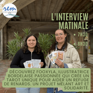 Fooxyla - ITW Matinale - Le tarot des renards - 10112025