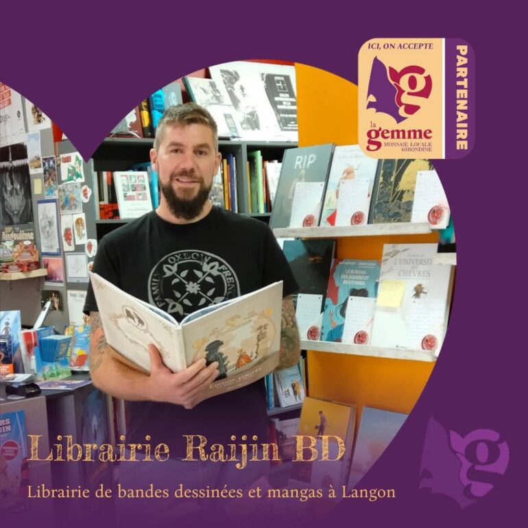 Thomas, de la librairie Raijin BD à Langon, vous parle de sa passion pour les mangas et les BD. Découvrez son "coup de cœur" du moment et son engagement local.