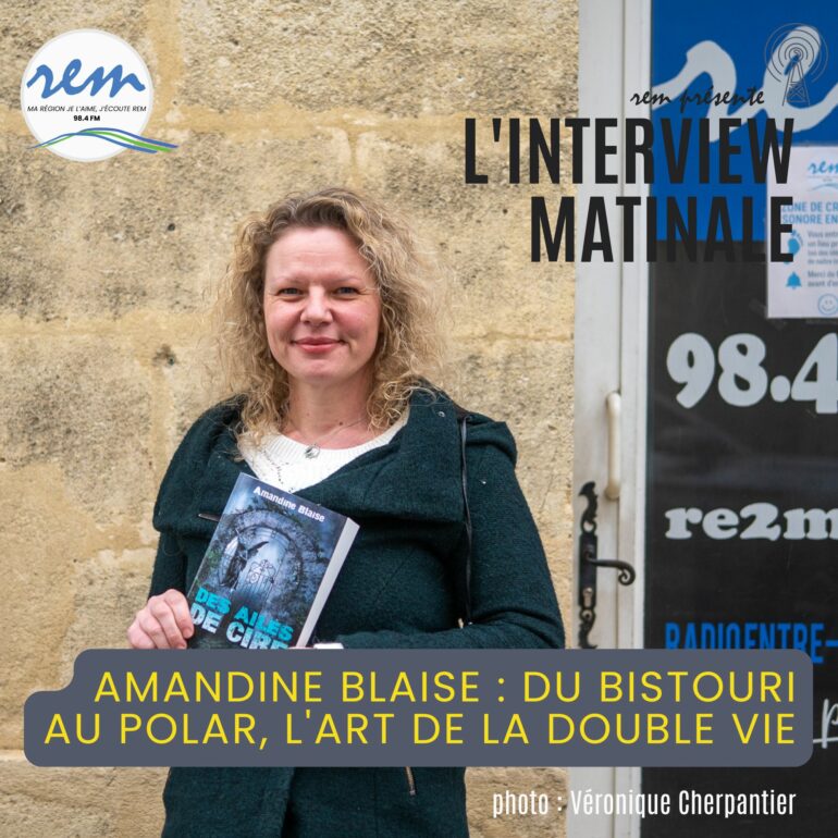 Amandine Blaise : Du bistouri au polar, l'art de la double vie